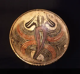 Pedestal Plate, Early Cocle Phase, 700-800 AD
